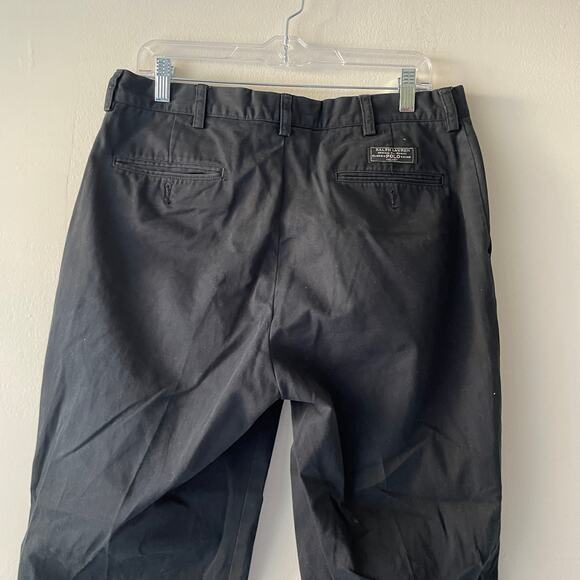 Polo by Ralph Lauren Navy Cotton Classic Polo Chino Prospect Pants - Size 34/30 - Picture 10 of 10